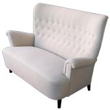 Swedish Modernist Wing backed Sofa