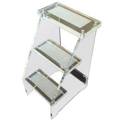 "Social Climber" Lucite Step Stool, Dragonette Private Label 4
