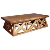 Antique Door Coffee Table