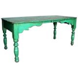 Antique Painted Guatemalan Table