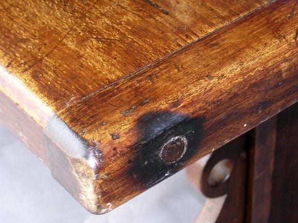 Oak Monastery Trestle Table