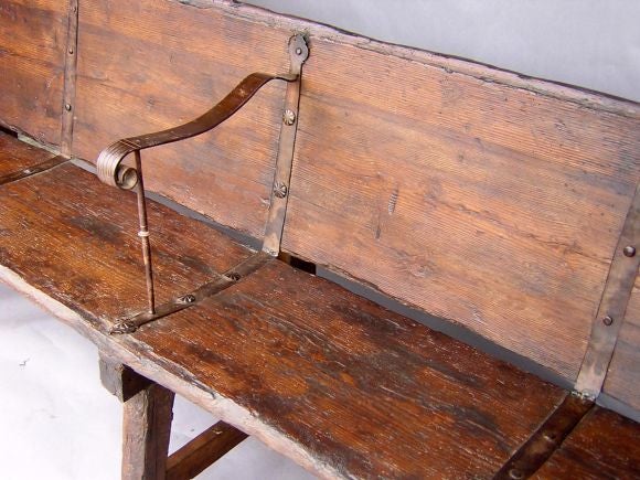 Castillian Church Bench