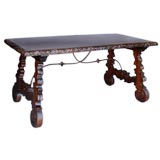 Lyre Leg Table