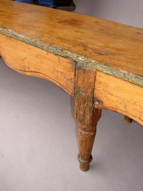 19th Century Rolled Arm Bench