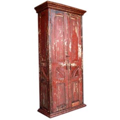 Antique Painted Armoire