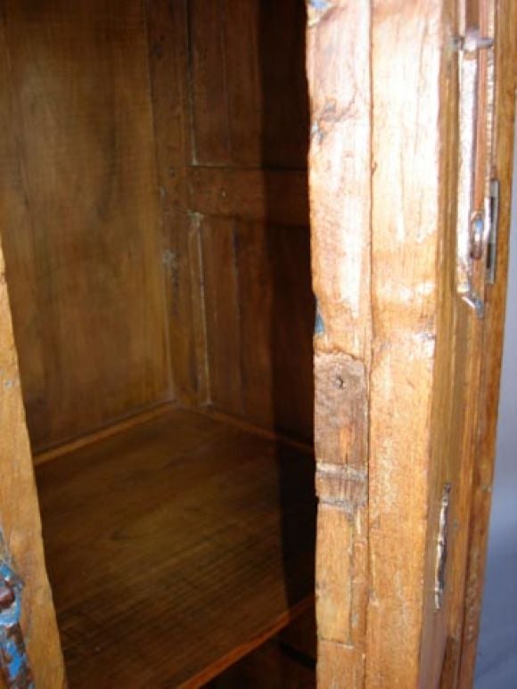 19th Century Antique Door Armoire