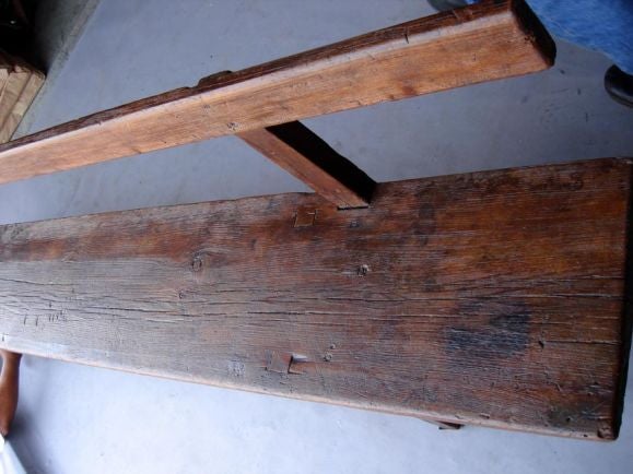 Antique Church Bench