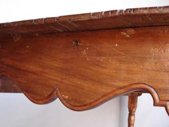 Scrivania antica in Wood con cassetti