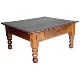 Antique Wide Plank Coffee Table