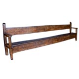 19th Century Cofradia (Holy House) Bench