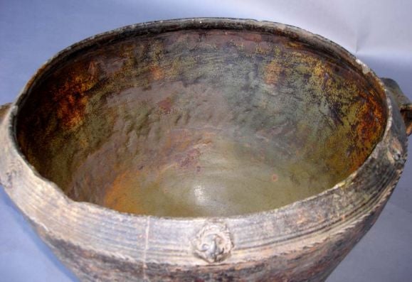 19th c. Ceramic Cooking Pot
