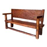 Rustic Guatemalan Bench