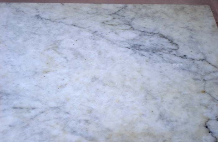 19th Century Spanish Bistro Table With Marble Top