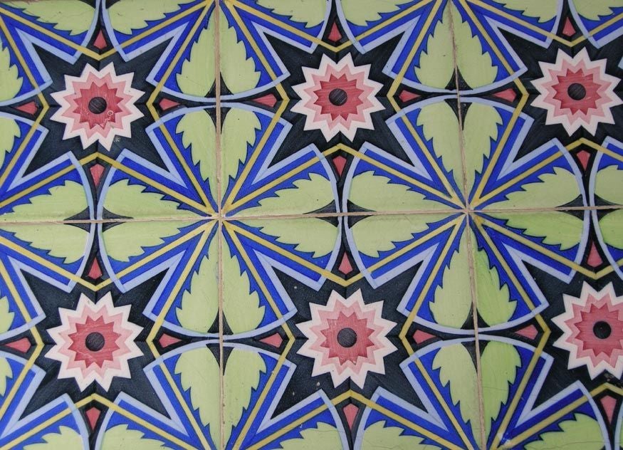 Early 20th Century Californian Tile Top Table