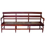 Antique American Federal Bench