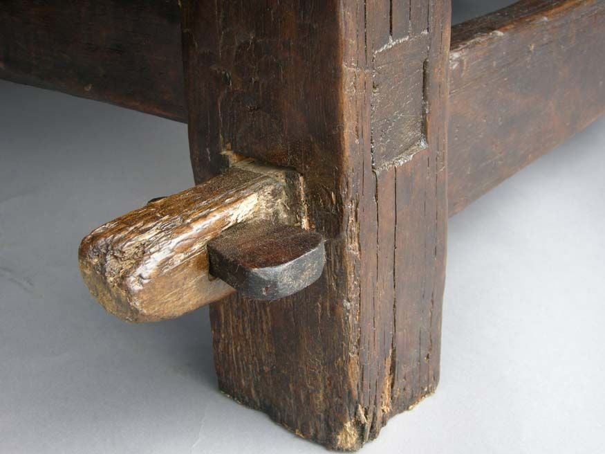 Low Tavern Table with Clavos