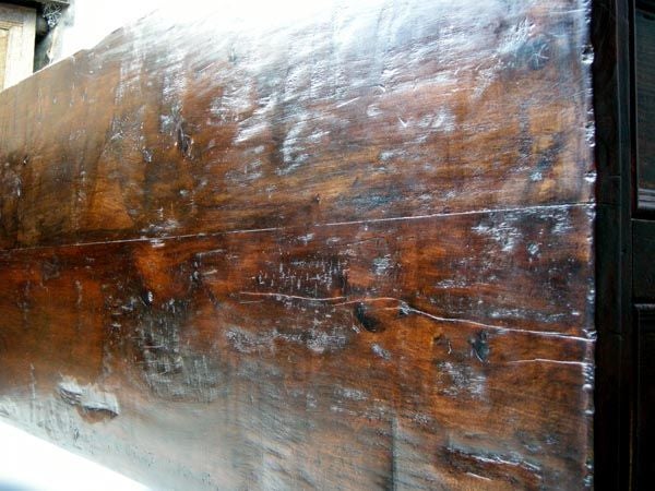 Guatemalan Hand  Carved Sacristy Chest
