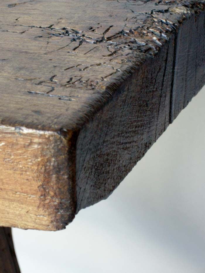 Reclaimed Tropical Hardwood Console Table