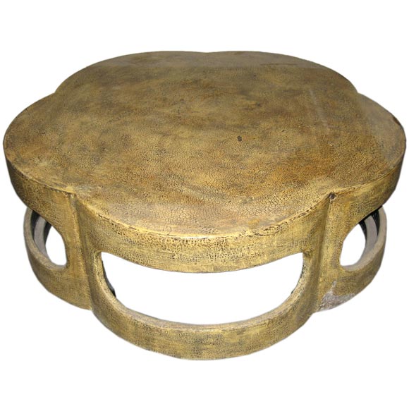 Shanxi Scalloped Tea Table