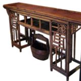 Antique Bamboo Altar Table