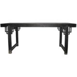 Antique Shanxi Painting Leg Table