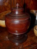 Antique Treen Cannister