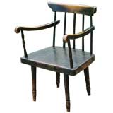 Rare Welsh 18th c. Spindle Back Child's Windsor Armchair