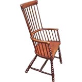 Rare Scottish 18th c. Darvel Windsor Chair