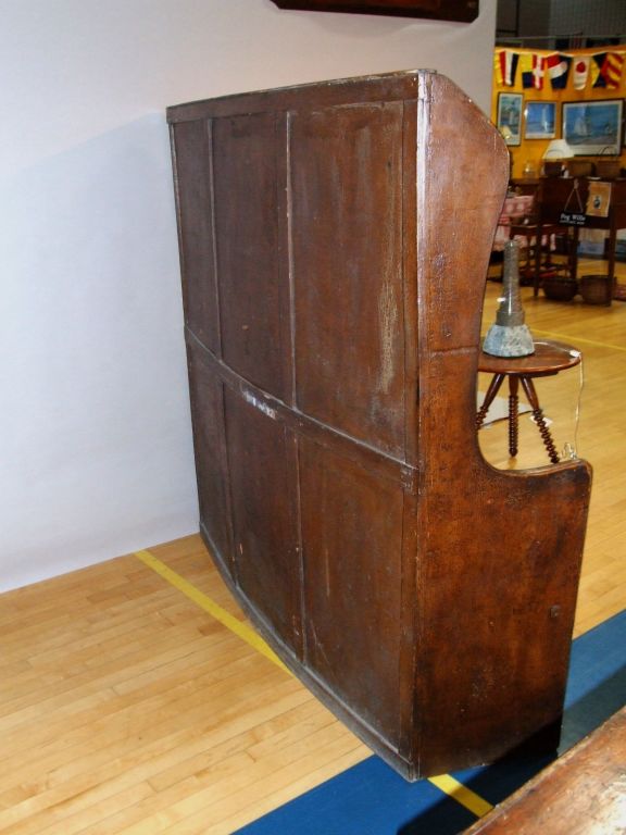 19th C English West Country Painted Settle 2