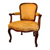 Antique English 18th c. Occasional Chair in Walnut