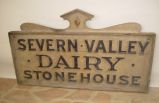 Antique Dairy Sign