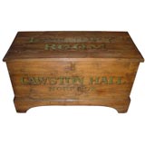 Antique Laundry Trunk from an English Country House