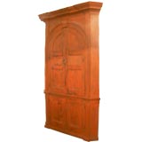 18th c. Connecticut River Valley Architectural Corner Cupboard