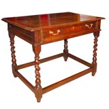 Charles II Oak Side Table ca 1680