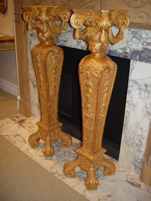 An Important Pair of Georgian Pedestals