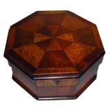 Scottish Georgian octagonal box