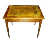 Beautifully Inlaid Table on castors