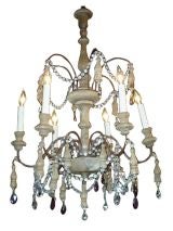 Neo-Classic Style Tassle Chandelier