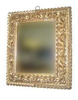 Gilt-Wood Mirror in the Baroque Manner Gilt-Wood Mirror in the Baroque Manner