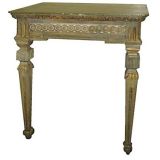 Louis XVI-Style Bracket Console with Lift-Up Top