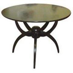 Custom Ebonized "Spider Table" 3