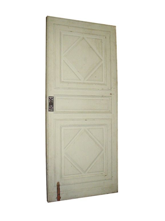 Spectacular Directoire Door featuring hand-carved details