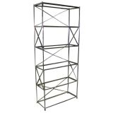Vintage Chrome Etagere