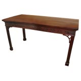 Chinese Chippendale Console Table