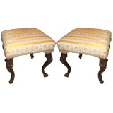 Antique A pair of Rococo Benches