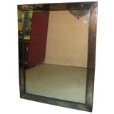 Grey Smoked Glass Mirror