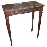 Louis XVI-Style Marble-Top Console