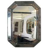 Octagonal Smoked Glass Mirror