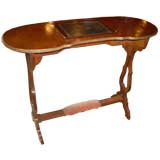 Regency Kidney-Shaped Table