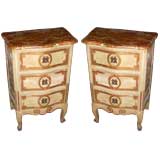 A pair Louis XV-Style Commodes/Night Stands